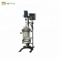 New product 5L Lab Bioreactor Lab Glass Stirred Tank Reactor Filter Glass Reactor with good price